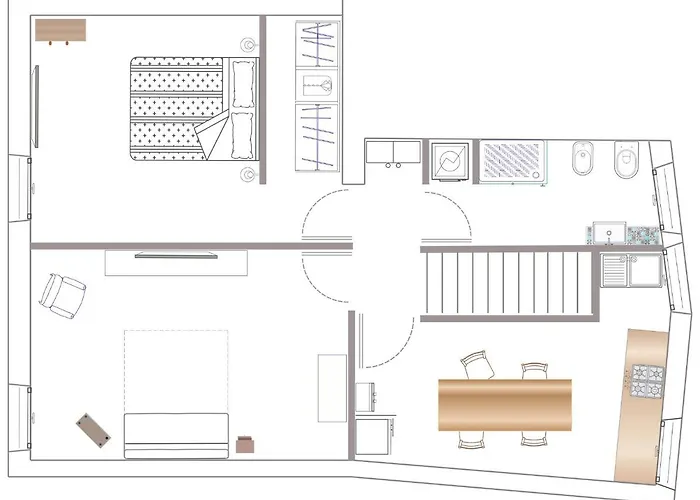 아파트 Castello Heart 1br Walk To San Marco & Biennale 베니스